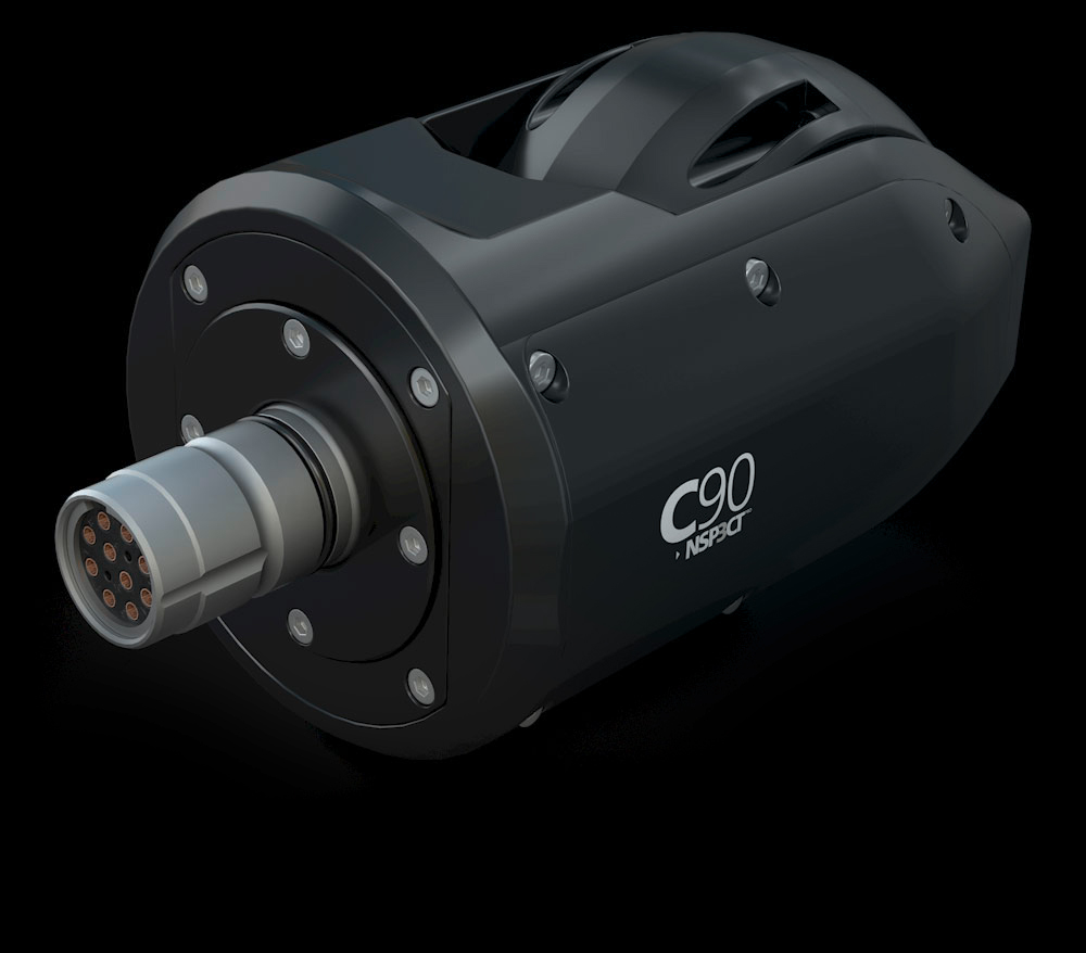 C90 Camera Head (Rear/Side View)