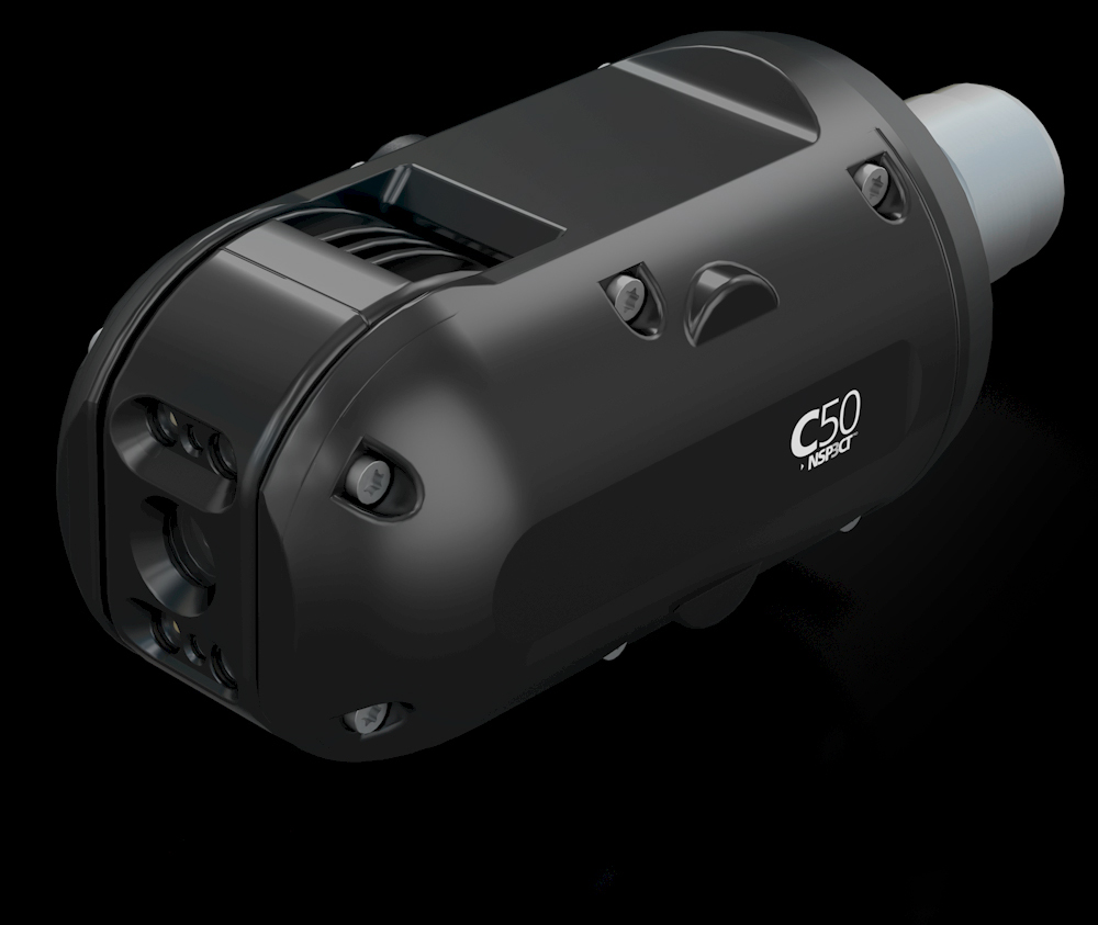 C50 Camera Head (Front/Side View)