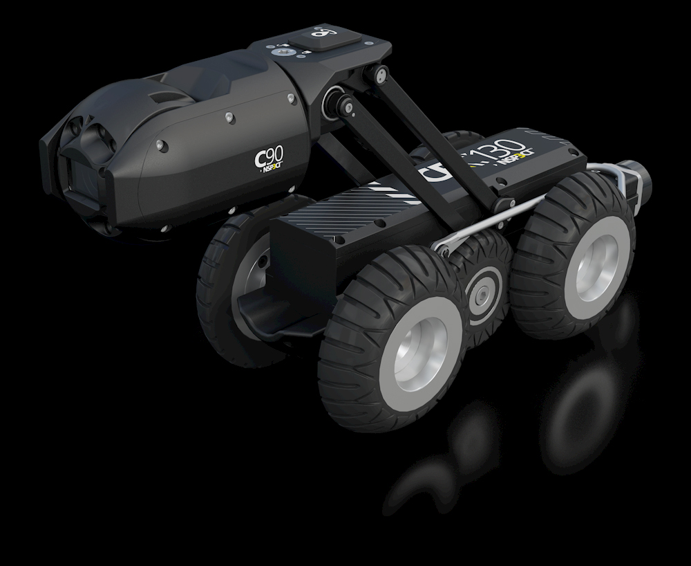 NSP3CT CRC130 Front/Side View (Lifter Up)
