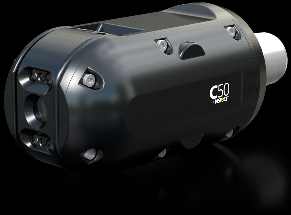 NSP3CT C50 Camera Head Front